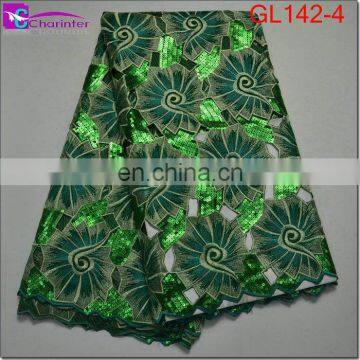 Organza Guipure Lace Fabric GL142 photo-4