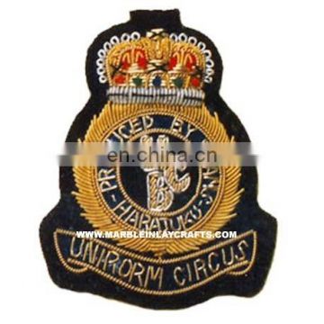 Bullion Badges | Hand Embroidery Bullion Badges