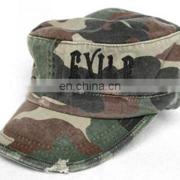 embroidered military cadet caps