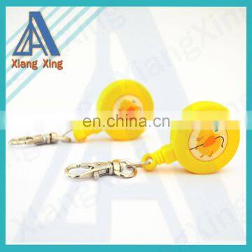 Round Plastic Logo Attached Badge With Retractable String Reels photo-2