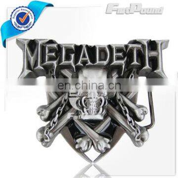 MEGADETH Anti-Silver Belt Buckle