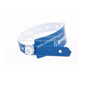 silksreen printing TI2048 printable waterproof id bracelet hospital rfid wristband with low price