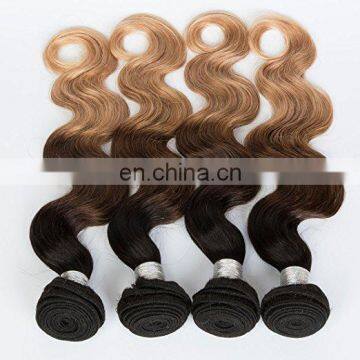 3 Tone Color Ombre Hair Cambodian Hair Weave photo-3