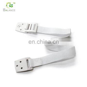 baby safety product white color furniture strap 6 packs per set customized packing