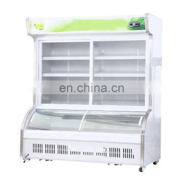 100% Tested Fruit Display Refrigerator With CE&ISO