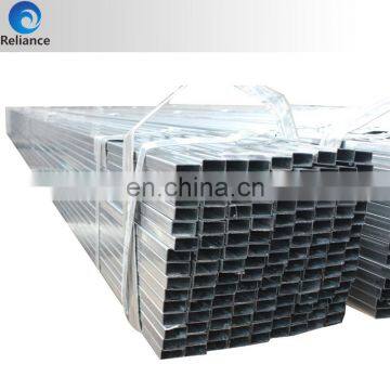 PVC plastic package square tube 20x20 mm steel galvanized