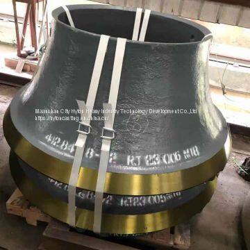 Casting Parts Bowl Liner Mantle of High Manganese Steel Suit Gp500s Metso Nordberg Cone Crusher photo-5