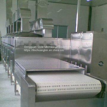 Aluminum silicate fiber board microwave dryer