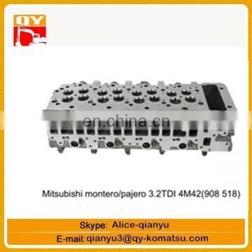 excavator engine parts Mitsubishi montero pajero 3.2TDI 4M42(908518) cylinder head