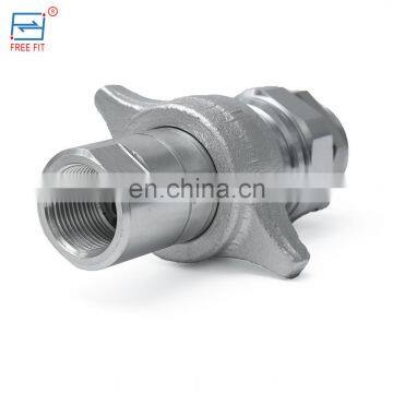 1inch high frequency forging cast 36Mpa female and male set screw type hydraulic quick coupler for oilfield to use