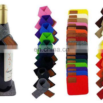 Factory Direct Sale Low Cost Fabric Felt Wine Bottle Bag photo-7