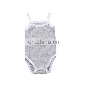 Ribbed Blank Baby Onesie Clothes Romper Bodysuit photo-5
