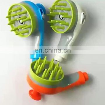 Dog Bathing Tool Pet Shower Sprayer Head and Scrubber