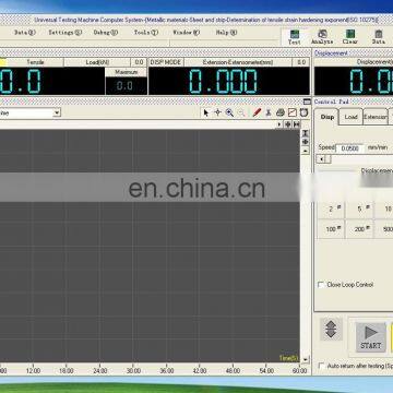 WDW-5 5KN Computer Control Protective Clothing And Mask Tensile Testing Machine photo-7