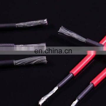 High Quality TUV 4mm 6mm 8mm 10mm Connector 1000v dc Solar Cable 10mm