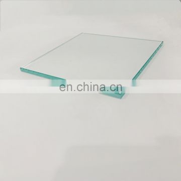 Flat Polish Eased Edge High Strength Low Iron Tempered Glass