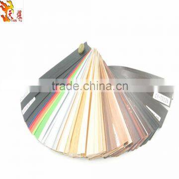 office furniture edge tape pvc edge band plastic shelf edge