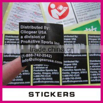 New Style High Adhesive Customized Printing Sticker.