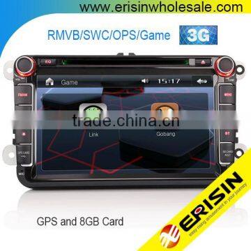 Erisin ES9611V 8" 2 Din Touch Screen Car DVD Player for Golf 5 6