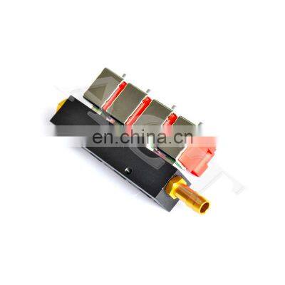 Rail injector kit for CNG LPG conversion system