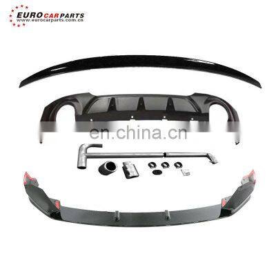 1series f52 M Sport Design Auto accessories Car Performance  body kit and car parts 2018-2021y front bumper rear wing