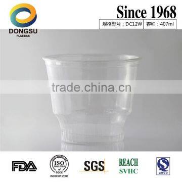 12oz/360ml wholesale Cheap disposable factory made PET bowl for ice cream,salad,yogurt (FDA,SGS Certificate)