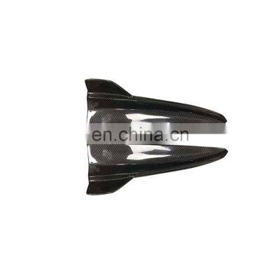 Carbon Fiber W205 C63 Rear Bumper Lip Splitters Aprons Flaps for Mercedes Benz C Class W205 C63 Sedan 2015-2019 photo-3