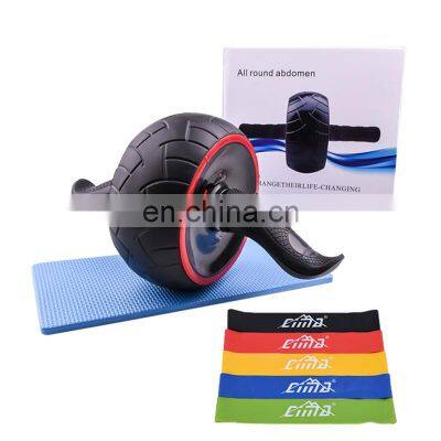 Dual Ab Wheel Exercise And Fitness Wheel With Anti Slip Grips and Double Wheels Core Abdominal Trainers photo-3