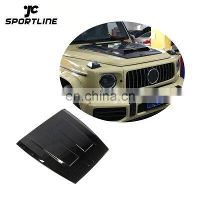 Carbon Fiber G63 Engine Hoods Vents for Mercedes-Benz W463 G-Class G500 G550 AMG 2019