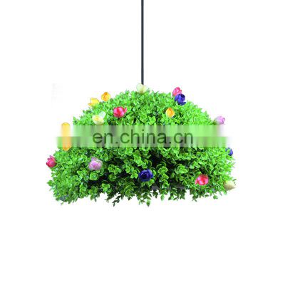 Nordic Ceiling Plant Pendant Light Green Plant LED Pendant Lamp Modern Nordic Lighting Fixtur