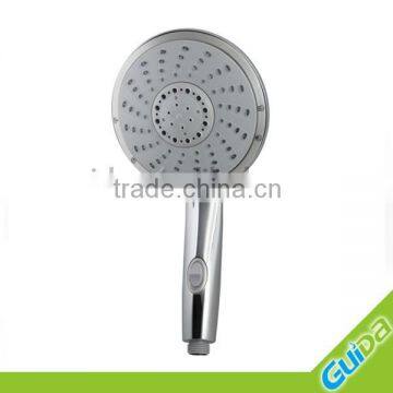 5 Function ABS Shut Off Handheld Shower Head With Chrome Finish