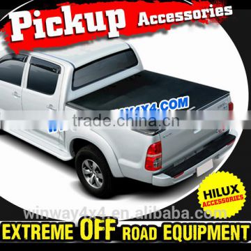 VINYL SOFT FOLDING TONNEAU COVER FOR HILUX VIGO 2015