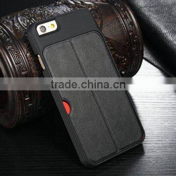 Business Leather Card Slots Matte Stand Mobile Phone Case Cover for IPhone 6 4.7inch photo-5