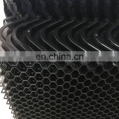 PP Fillers Trickling Filter for Cooling Tower PP Fills Pvc Vertical Honeycomb Packing photo-3