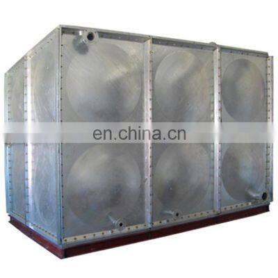 China stock tank galvanized steel water storage tank