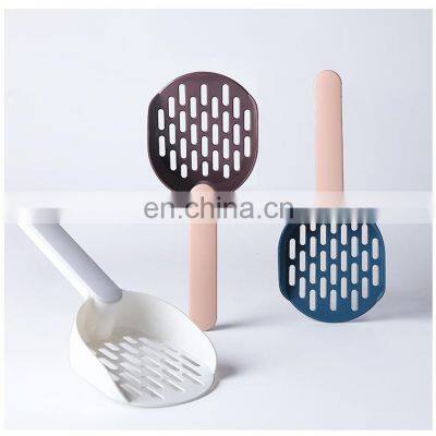 Manufacturer 2021 New Arrival Stylish Long Handle Plastic Cat Litter Sifter Scoop System