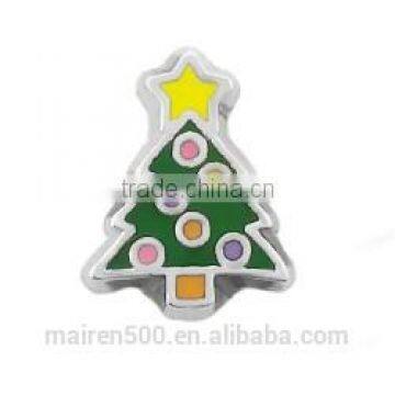 Christmas Magnet Silver Plain Round Memory Necklace Lockets photo-4