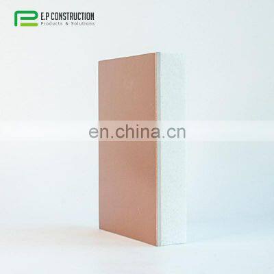 High Density Polyethylene Fire Resistant Faux Indoor Paneling Fireproof Mineral Wool Sandwich Roof Panel photo-5