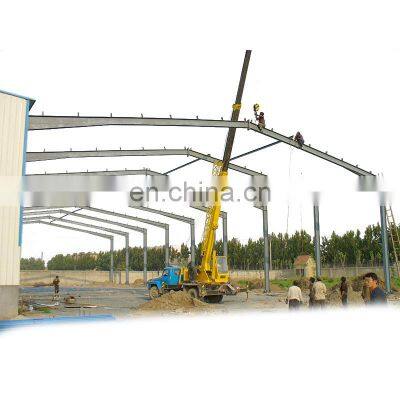 Steel Frame Construction Prefab Warehouse Metal Building Steel Structure Shed Workshop