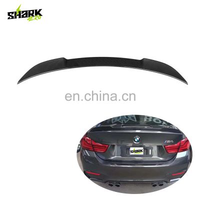 Drop Shipping Carbon Spoiler For Bmw Rear Trunk Wing Spoiler Boot Cs Style Car Parts