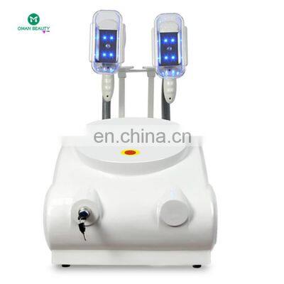 Profession 2 Handles Weight Loss Vacuum Cryo Fat Slimming Fat Freezing Machine at Home