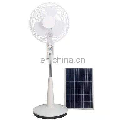 16 Inch 24000 mAH 1.2M High 25W Solar Rechargeable Fan