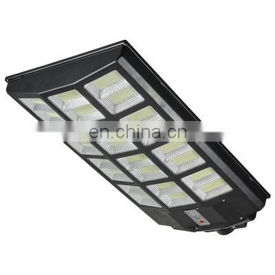 Motion Sensor Streetlight ABS Waterproof IP65 180W 240W 300W Outdoor All In One LED Solar Street Light