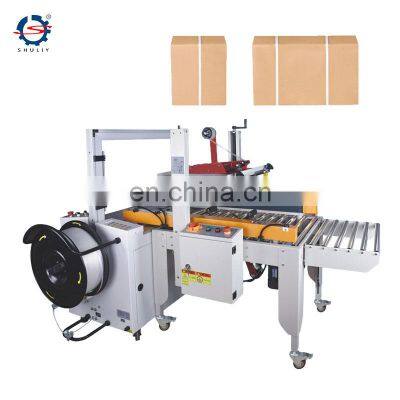 Carton Strapping Machine Automatic Tape Sealing Carton Box Strapping Packaging Machine