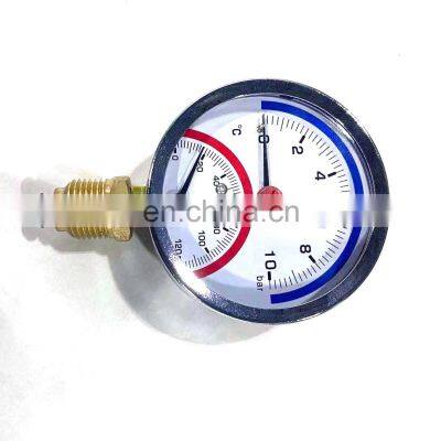 2022 2'' Bourdon Tube Pressure Gauge Psi Manometer Pressure Gauge