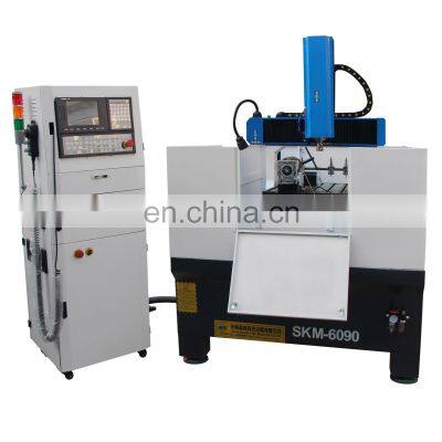 Automatic Tool Change Metal Marking Machine 3 Axis CNC Engraving Machine 6060 6090