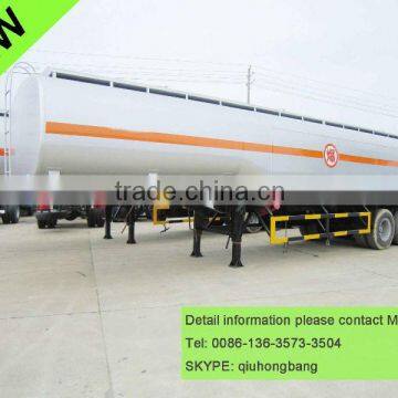China Carbon Steel 40000-60000L Fuel Oil Tanker Semitrailer Diesel Tank Trailer 0086-13635733504