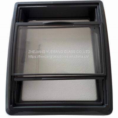 Commercial Freezer Glass Door Injection Frame Glass Door for Chest Freezer photo-2