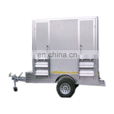 Hot Sale Biodegradable Landwasher Mobile Environmental Container Toilet With Trailer