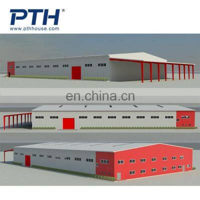Larger Span Fast Build Prefab Steel Building Steel Structure Warehouse photo-5